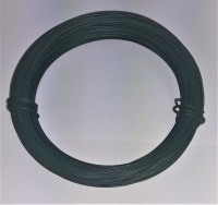 50mts Arame plastificado Verde 1,70mm - 1,30€